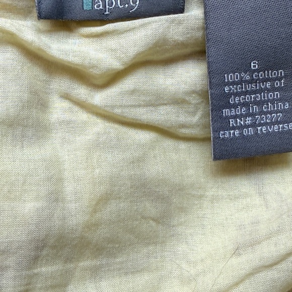 apt. 9 A - Lined Floral Midi Skirt - Picture 8 of 10